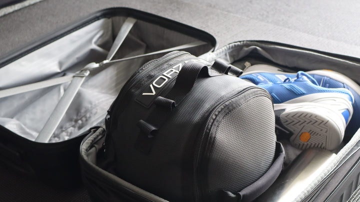 VORZANI Fit Sphere + App Bundle — Portable Home Gym (11.5 Inch) · Covering, Handle Kit + 12 Months of the VORZANI Fit App · Weighted Ball Sold Separately