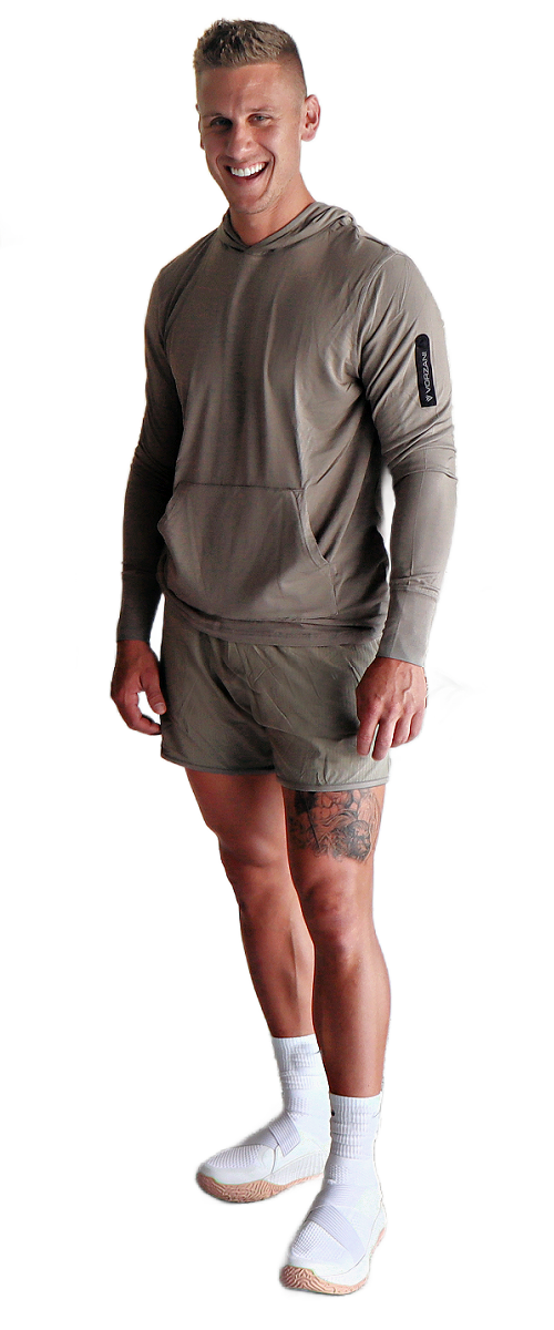 Triton Hybrid Short - Green Moray