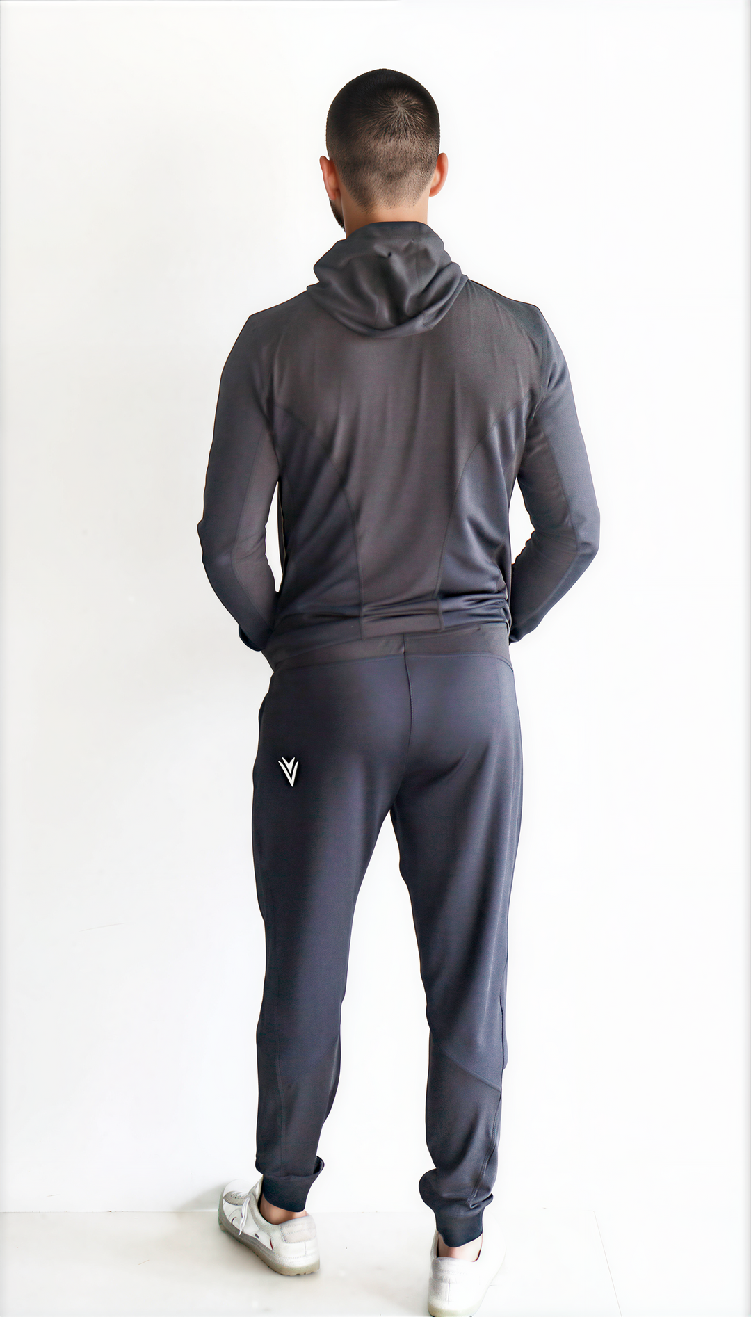 Manta Ray - Athletic Performance Jacket- Unisex - Magnetic Hoodie/Converts 2 Backpack