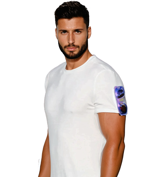 Triton Performance Tee -  Beluga White