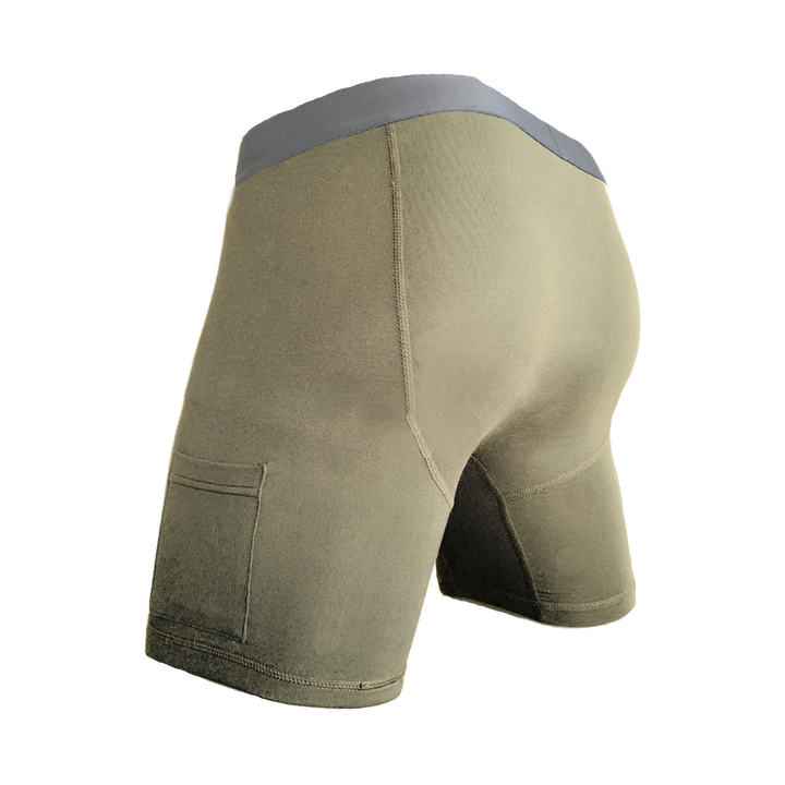 Norlad - Men's Boxer Brief w/ Athletic Suspension Sling (Green Moray)