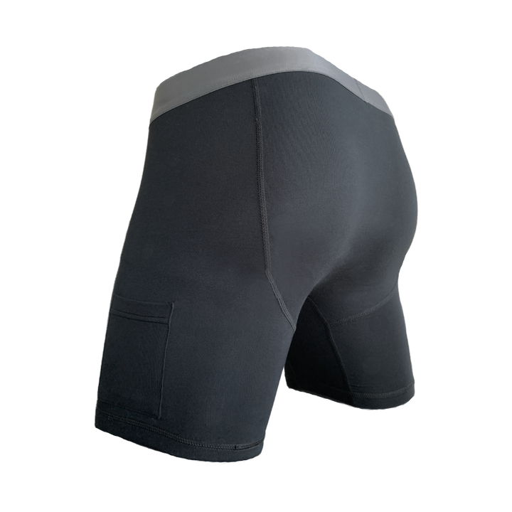 Norlad - Men's Boxer Brief w/ Athletic Suspension Sling (Orca Black)