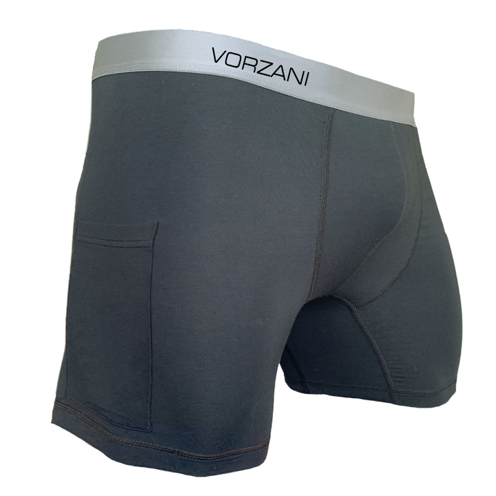 Norlad - Men's Boxer Brief w/ Athletic Suspension Sling (Orca Black)