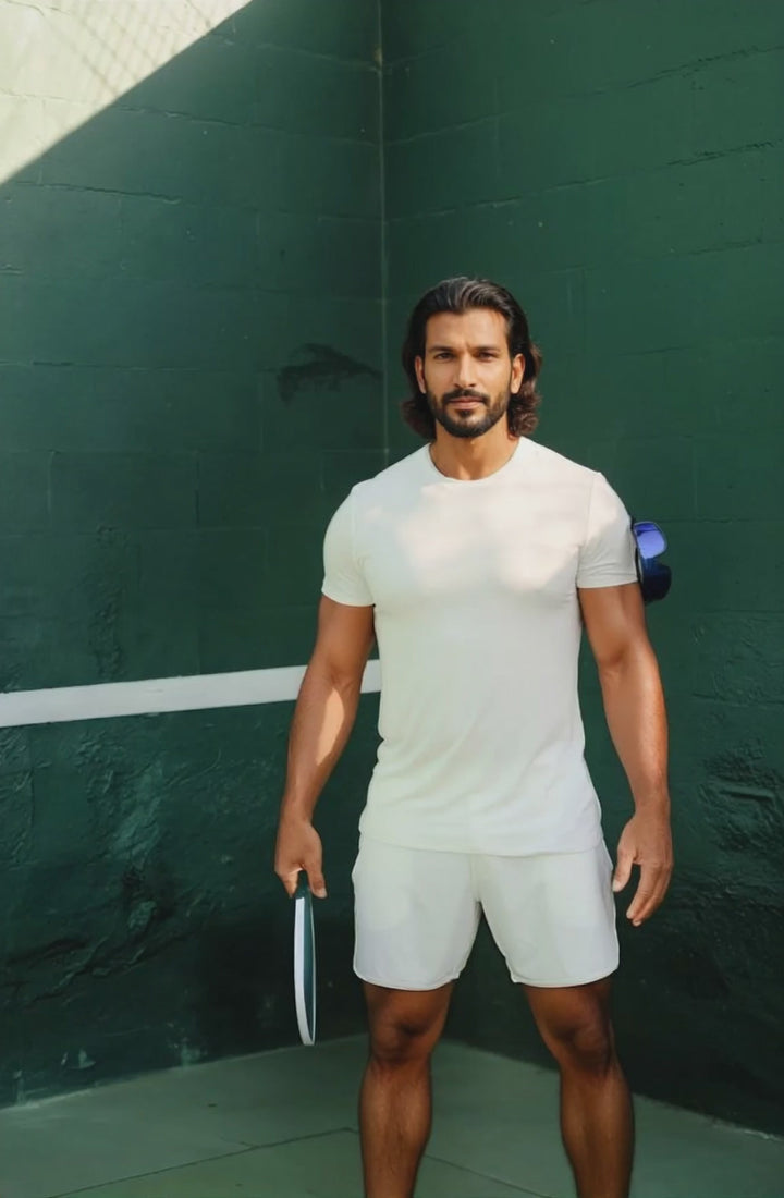 Triton Hybrid Short - Beluga White